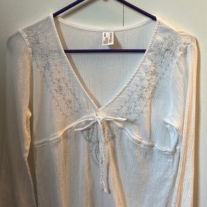 Swim cover up, size small with drawstring to tighten